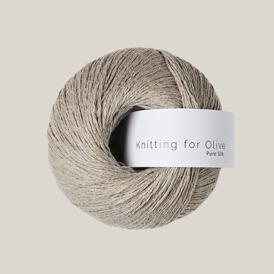 Pure Silk Fra Knitting For Olive
