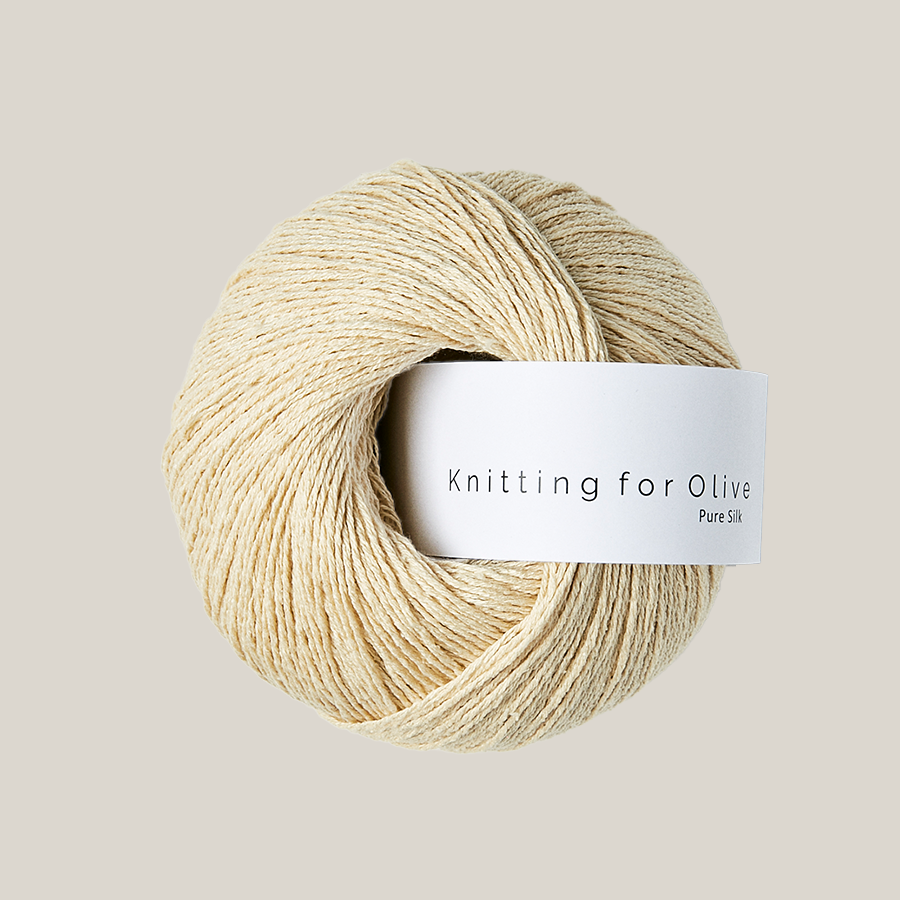 Pure Silk Fra Knitting For Olive