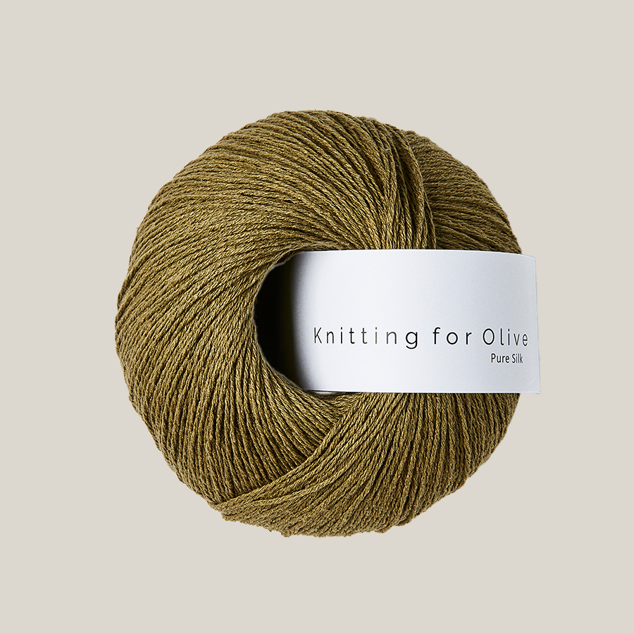 Pure Silk Fra Knitting For Olive