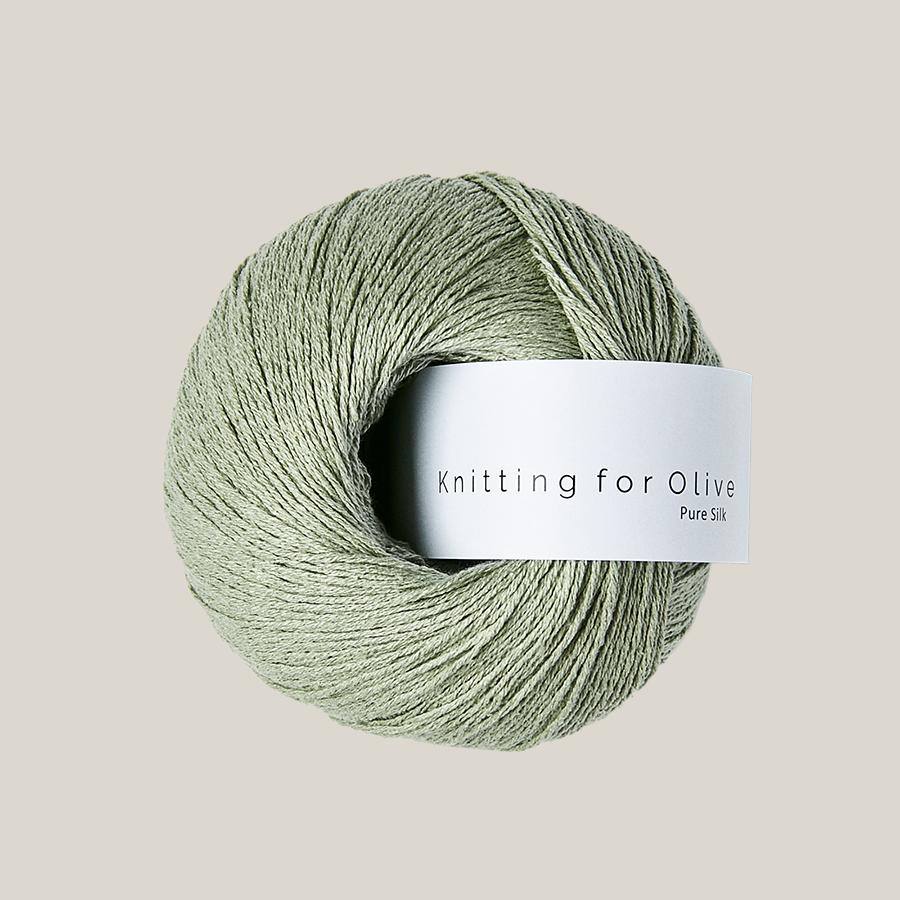 Pure Silk Fra Knitting For Olive