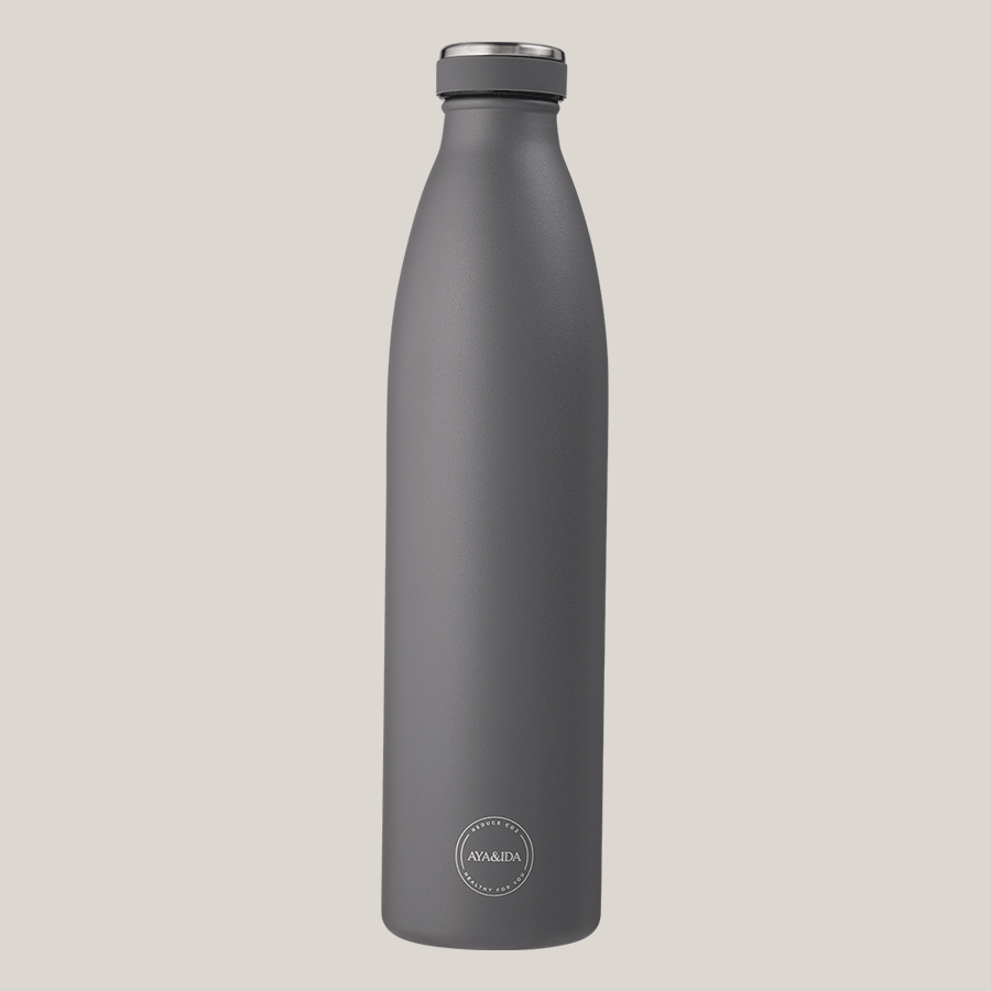 1000 ml Drikkeflasker - Dark Grey