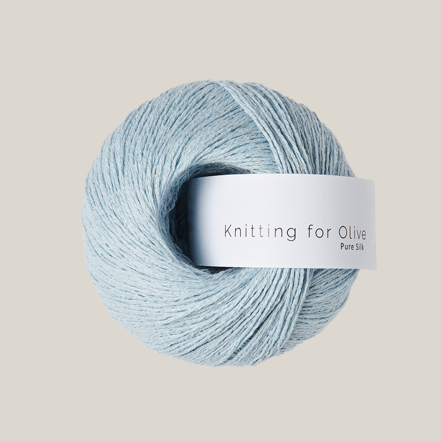 Pure Silk Fra Knitting For Olive