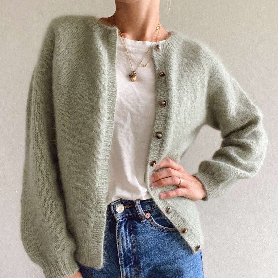 Novice Cardigan, Mohair Edition - Strikkekit #2