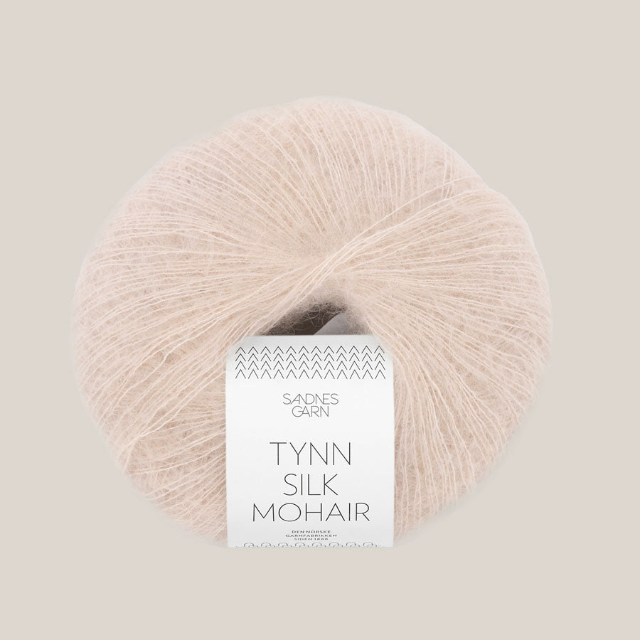 Tunn Silk Mohair från Sandnes 