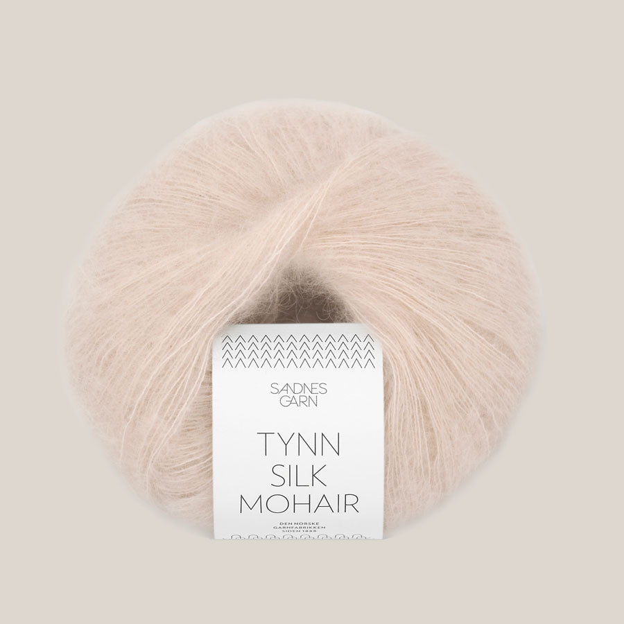 Tunn Silk Mohair från Sandnes 