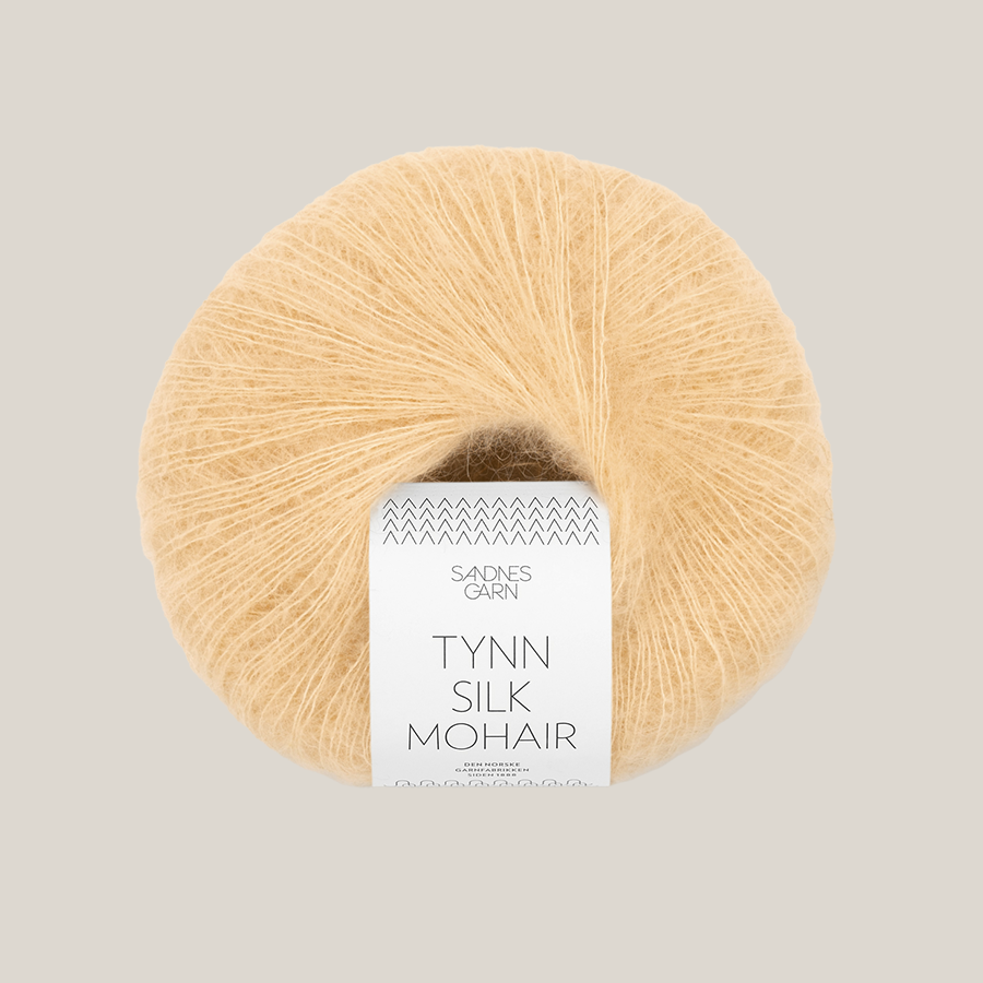 Tunn Silk Mohair från Sandnes 