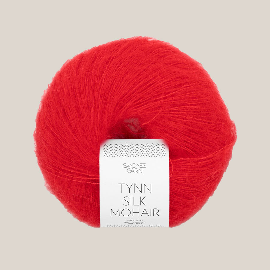 Tunn Silk Mohair från Sandnes 