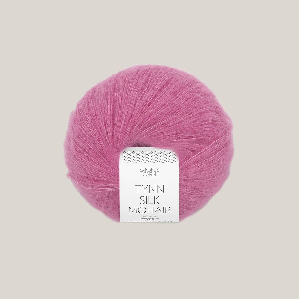 Tunn Silk Mohair från Sandnes 